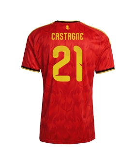 Billige Fotballdrakt Belgia Timothy Castagne #21 Replika Hjemmedrakt VM 2026 Kortermet Billige Fotballdrakt Belgia Timothy Castagne #21 Replika Hjemmedrakt VM 2026 Kortermet